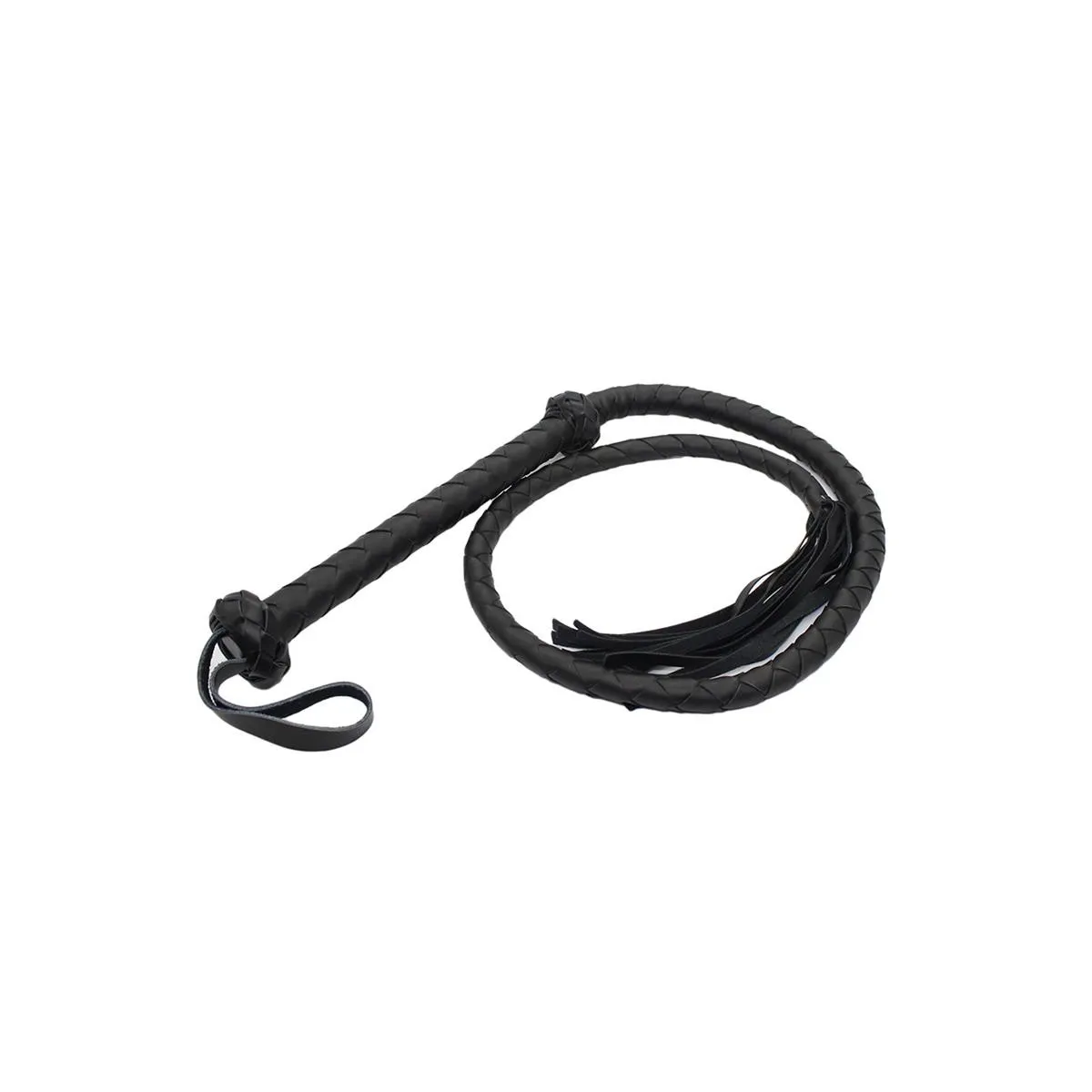 Doppelt Geflochtene Peitsche 150 cm von Latetobed BDSM Line | Fesselliebe.de