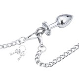 Metall-Handschellen mit Analplug von Latetobed BDSM Line | Fesselliebe.de