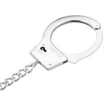 Metall-Handschellen mit Analplug von Latetobed BDSM Line | Fesselliebe.de