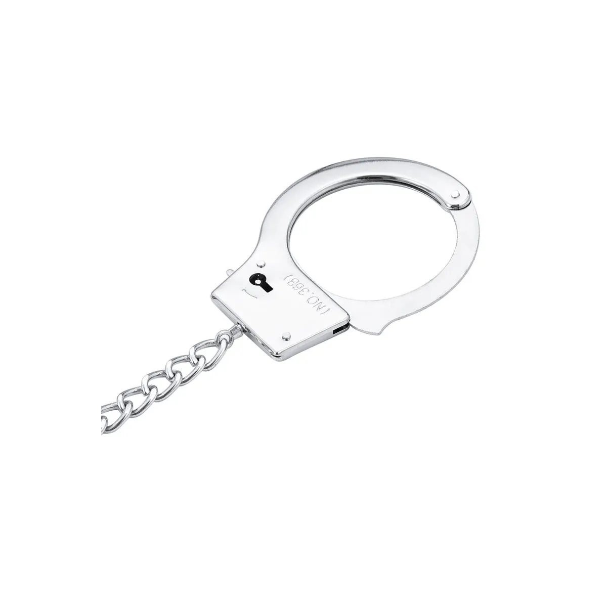 Metall-Handschellen mit Analplug von Latetobed BDSM Line | Fesselliebe.de