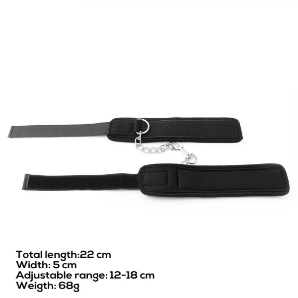 Neopren-Klettverschluss-Handschellen von Latetobed BDSM Line | Fesselliebe.de