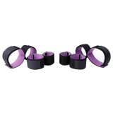 Fesselset mit Handschellen und Fussfesseln, Verstellbar von Latetobed BDSM Line | Fesselliebe.de