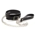 Halsband mit Schlangenmuster und Leine von Latetobed BDSM Line