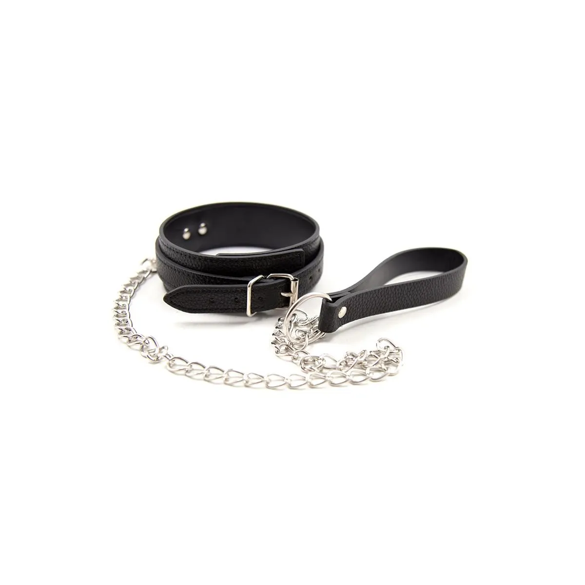 Halsband mit Schlangenmuster und Leine von Latetobed BDSM Line | Fesselliebe.de