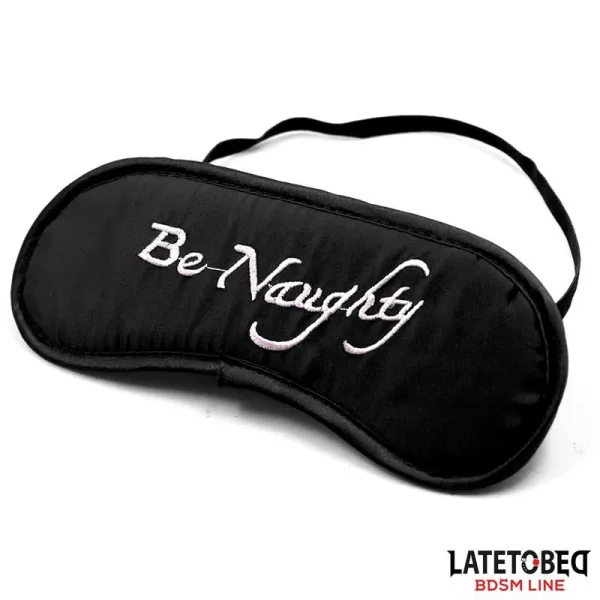 Satin-Augenbinde – Be Naughty von Latetobed BDSM Line | Fesselliebe.de
