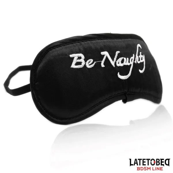 Satin-Augenbinde – Be Naughty von Latetobed BDSM Line | Fesselliebe.de