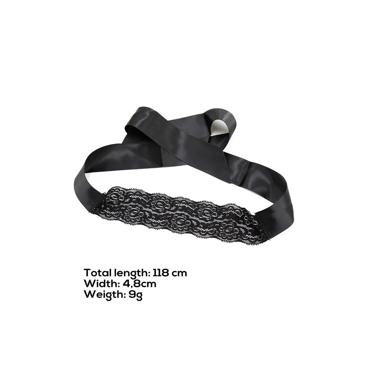 Augenbinde mit Spitze von Latetobed BDSM Line | Fesselliebe.de