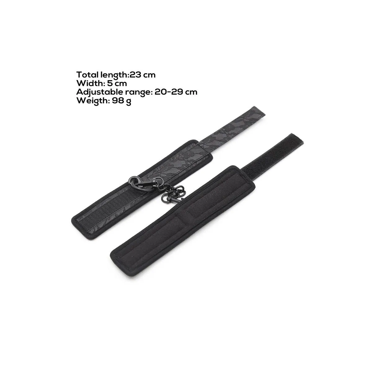 Verstellbare Handschellen von Latetobed BDSM Line | Fesselliebe.de