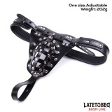 Keuschheitshose für Männer mit Verstellbarem Käfig von Latetobed BDSM Line | Fesselliebe.de