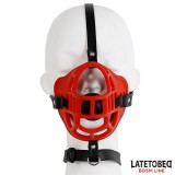 Maulkorb mit Atmungsaktivem Knebelball von Latetobed BDSM Line | Fesselliebe.de