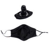 Gesichtsmaske mit Abnehmbarem Dildo von Latetobed BDSM Line | Fesselliebe.de