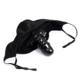 Gesichtsmaske mit Abnehmbarem Dildo von Latetobed BDSM Line | Fesselliebe.de