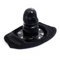 Gesichtsmaske mit Abnehmbarem Dildo von Latetobed BDSM Line