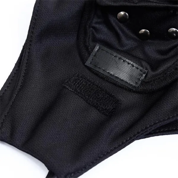 Gesichtsmaske mit Abnehmbarem Dildo von Latetobed BDSM Line | Fesselliebe.de