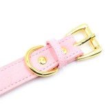 Goldenes Katzenhalsband mit Glöckchen von Latetobed BDSM Line | Fesselliebe.de