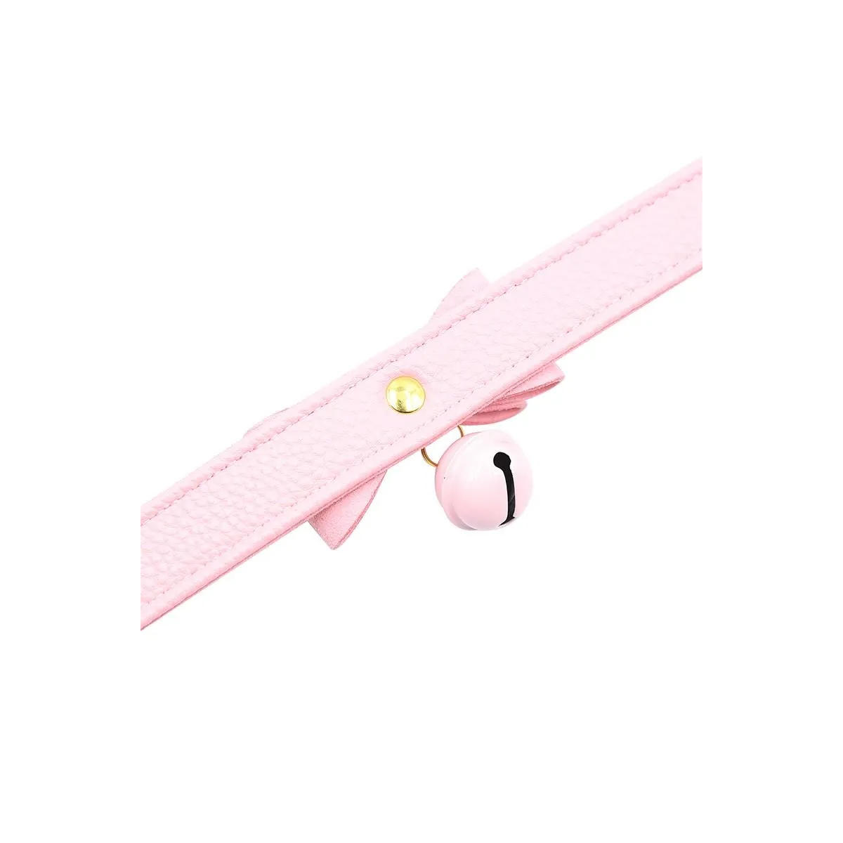 Goldenes Katzenhalsband mit Glöckchen von Latetobed BDSM Line | Fesselliebe.de