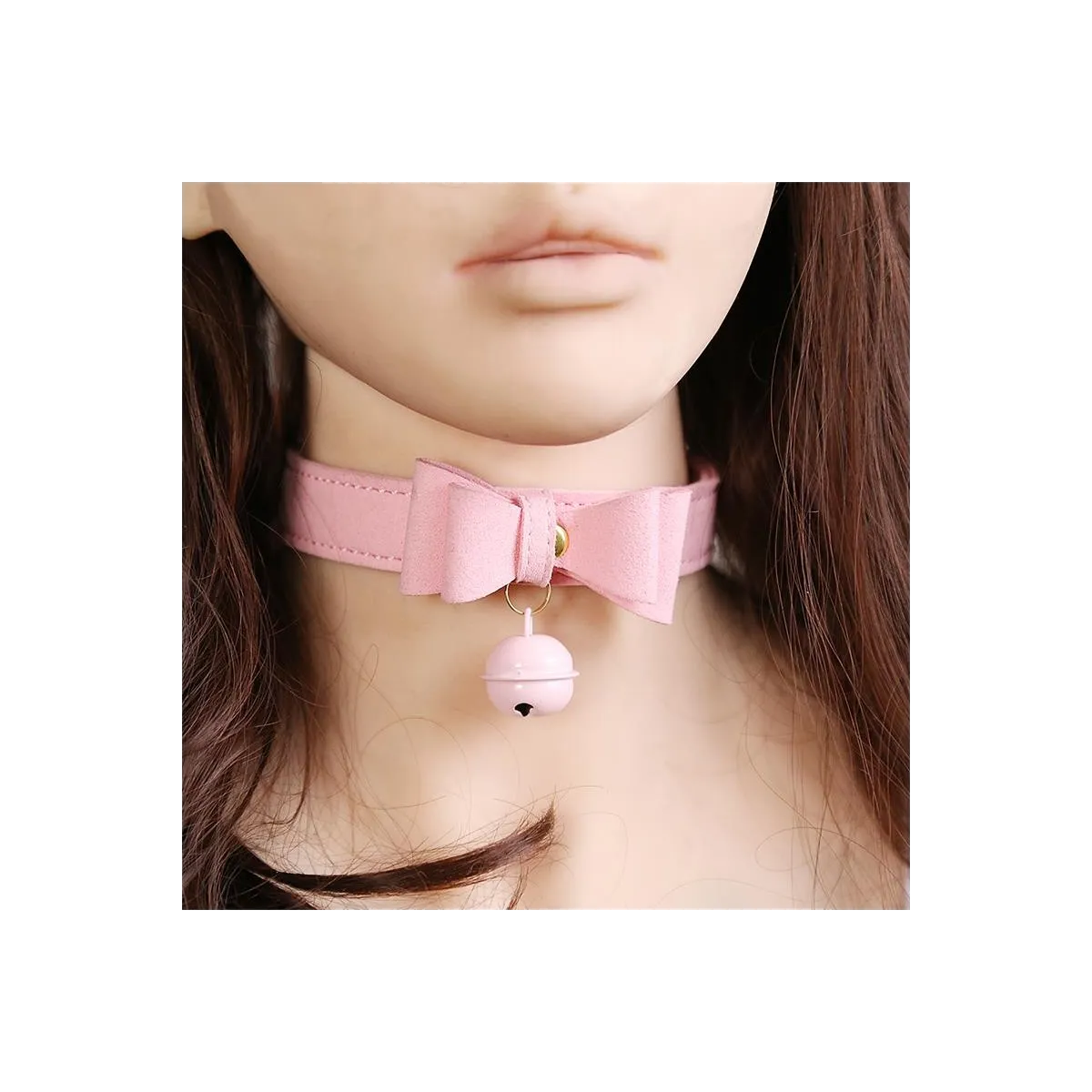 Goldenes Katzenhalsband mit Glöckchen von Latetobed BDSM Line | Fesselliebe.de