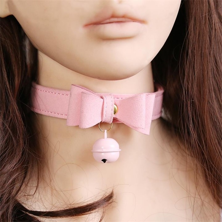 Goldenes Katzenhalsband mit Glöckchen von Latetobed BDSM Line | Fesselliebe.de