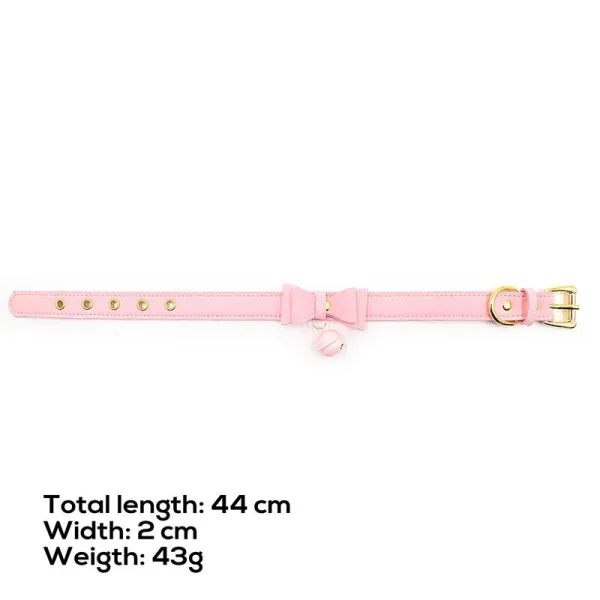 Goldenes Katzenhalsband mit Glöckchen von Latetobed BDSM Line | Fesselliebe.de