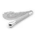 Peitsche mit Kette und Quaste mit Strassgriff von Latetobed BDSM Line
