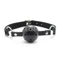 Atmungsaktiver Ballknebel 4,5 cm Schwarz von Latetobed BDSM Line