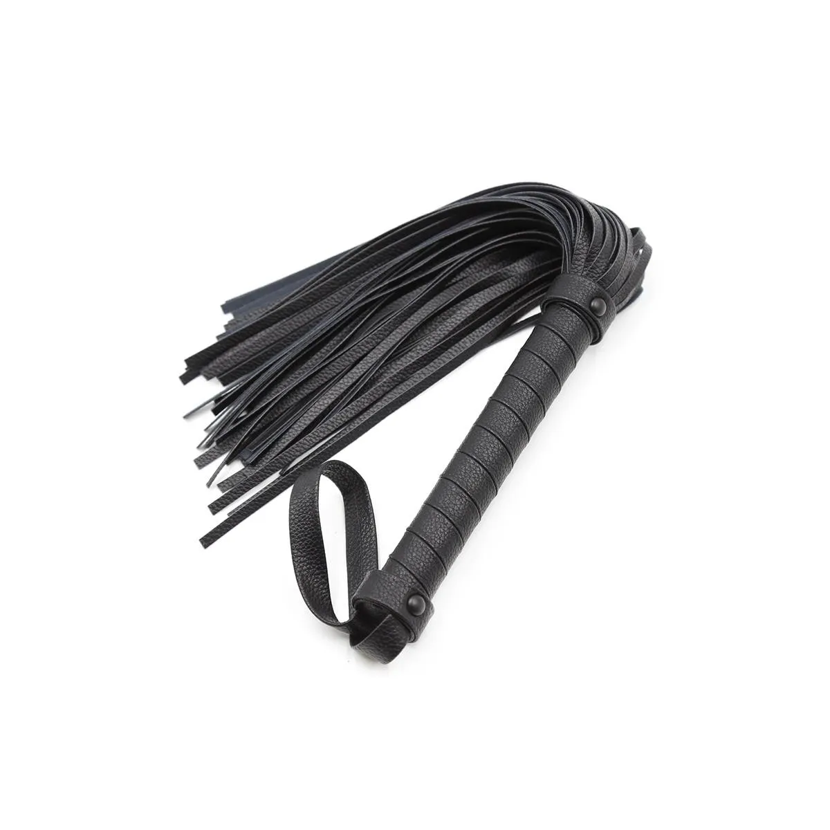 Klassischer Flogger 42 cm Schwarz von Latetobed BDSM Line | Fesselliebe.de