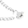 Halsband mit Schloss Metall Grösse M 44 cm von Latetobed BDSM Line