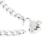 Halsband mit Schloss Metall Grösse M 44 cm von Latetobed BDSM Line | Fesselliebe.de