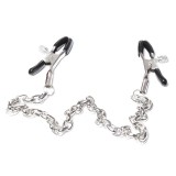 Nippelklemmen mit Kette aus Metall von Latetobed BDSM Line | Fesselliebe.de