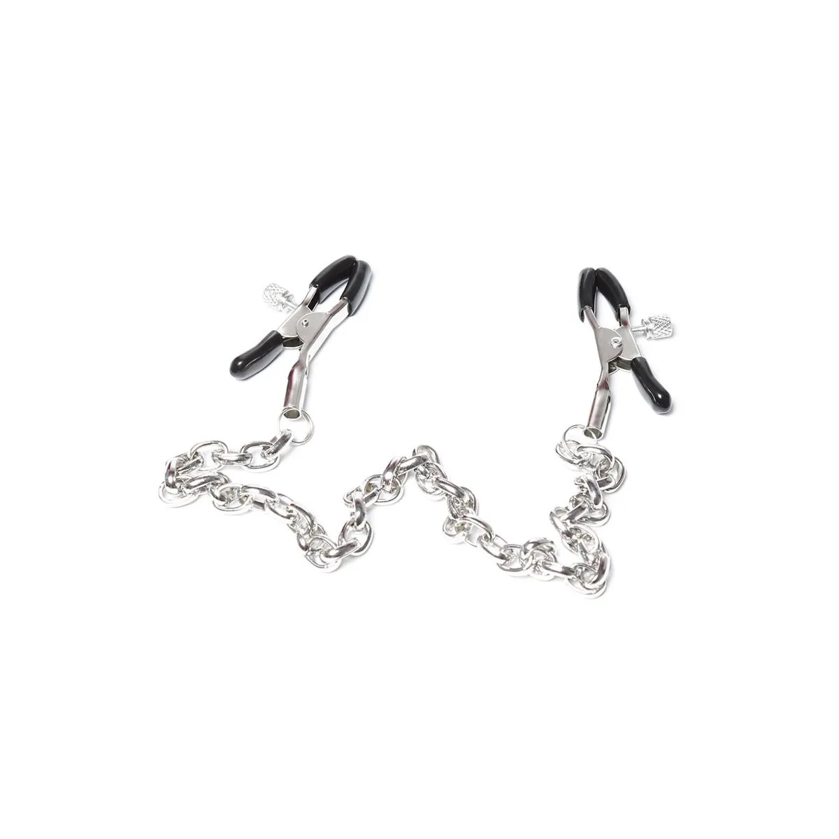 Nippelklemmen mit Kette aus Metall von Latetobed BDSM Line | Fesselliebe.de