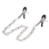 Nippelklemmen mit Kette aus Metall von Latetobed BDSM Line | Fesselliebe.de