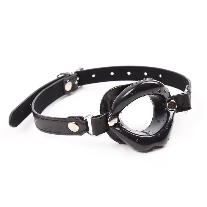 Knebelball Mundförmig Schwarz von Latetobed BDSM Line | Fesselliebe.de