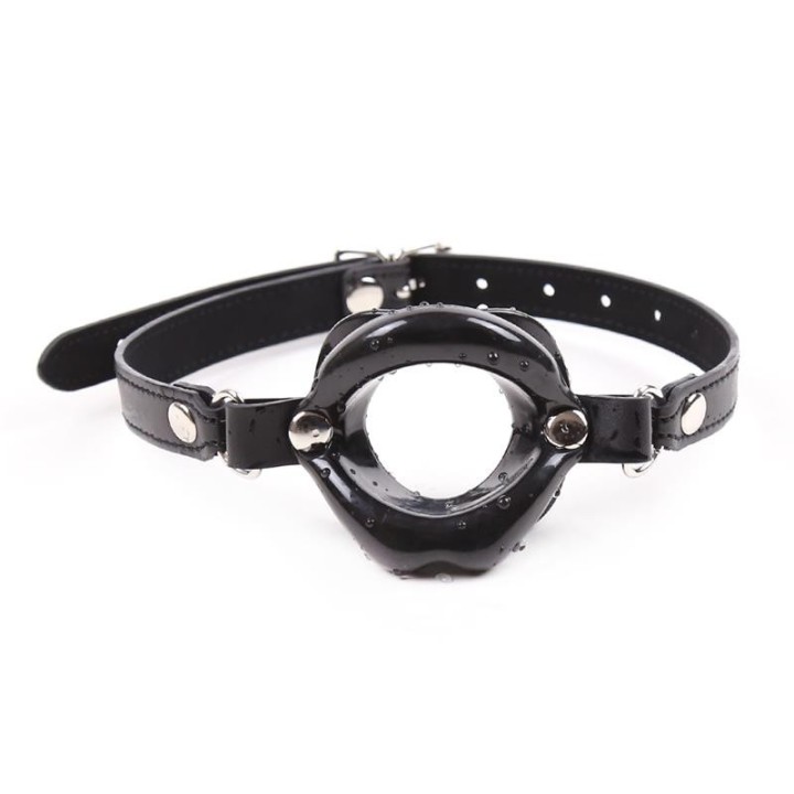 Knebelball Mundförmig Schwarz von Latetobed BDSM Line | Fesselliebe.de