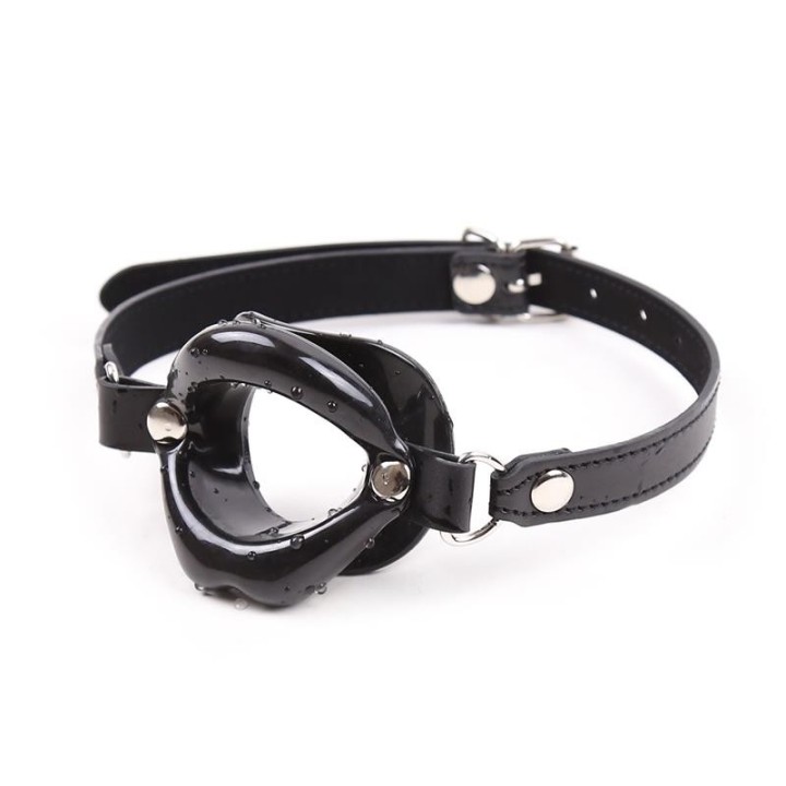 Knebelball Mundförmig Schwarz von Latetobed BDSM Line | Fesselliebe.de