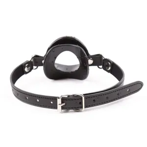 Knebelball Mundförmig Schwarz von Latetobed BDSM Line