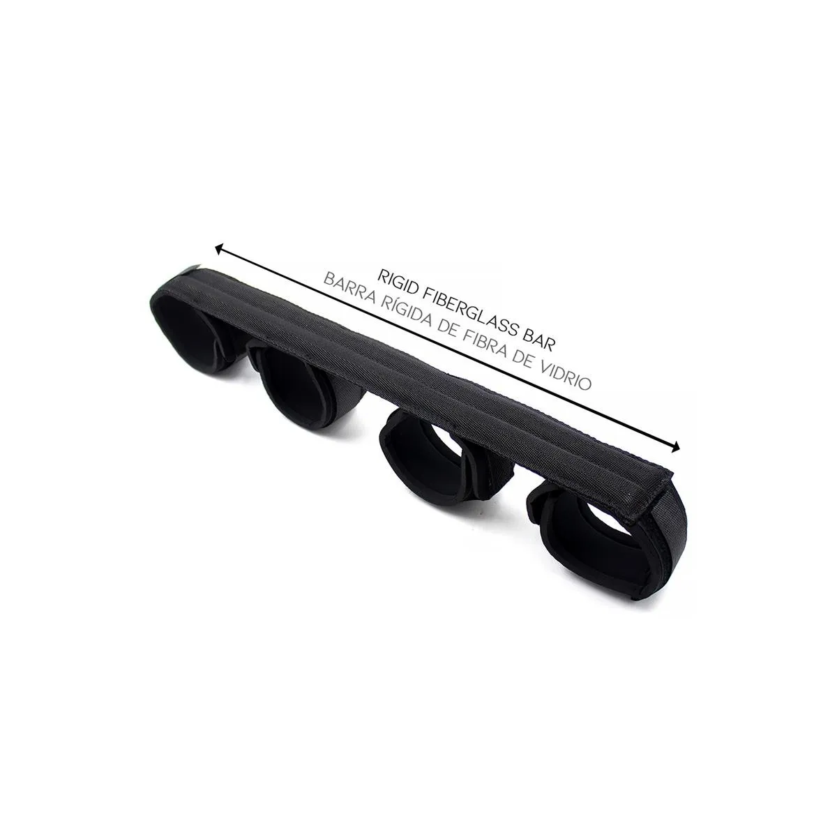 Spreizstange mit Starrer Stange und Weichen Manschetten von Latetobed BDSM Line | Fesselliebe.de