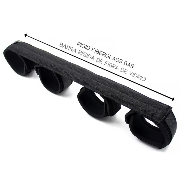 Spreizstange mit Starrer Stange und Weichen Manschetten von Latetobed BDSM Line | Fesselliebe.de