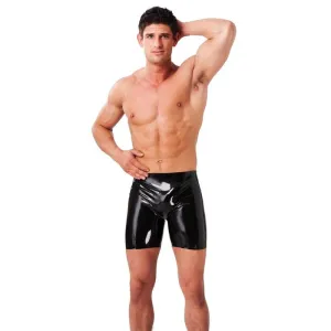 Kurze Bermudashorts aus Latex von Latex Play | Fesselliebe.de