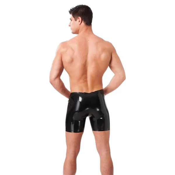 Kurze Bermudashorts aus Latex von Latex Play | Fesselliebe.de