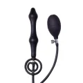 Aufblasbarer Analplug mit Doppelballon und Pumpe von Latex Play