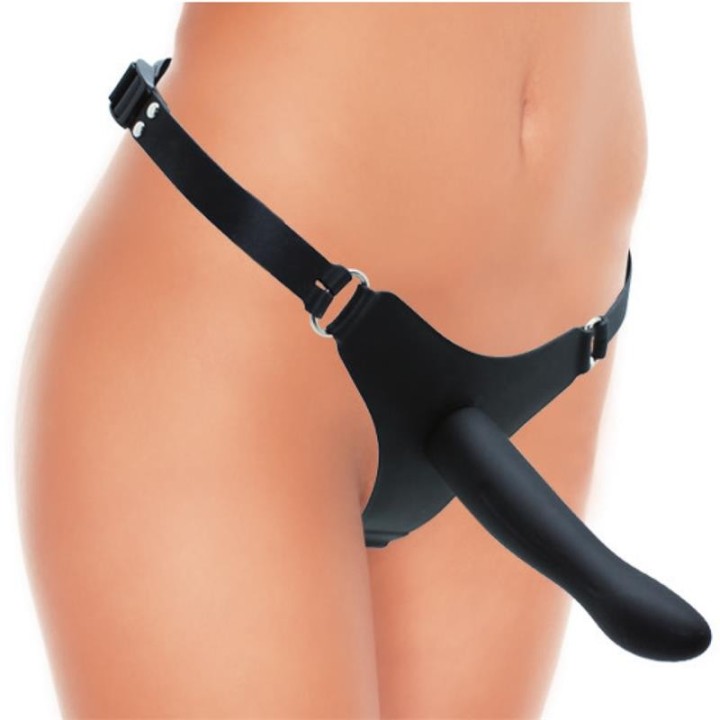 Umschnall-Dildo Silikon 16 cm von Latex Play | Fesselliebe.de