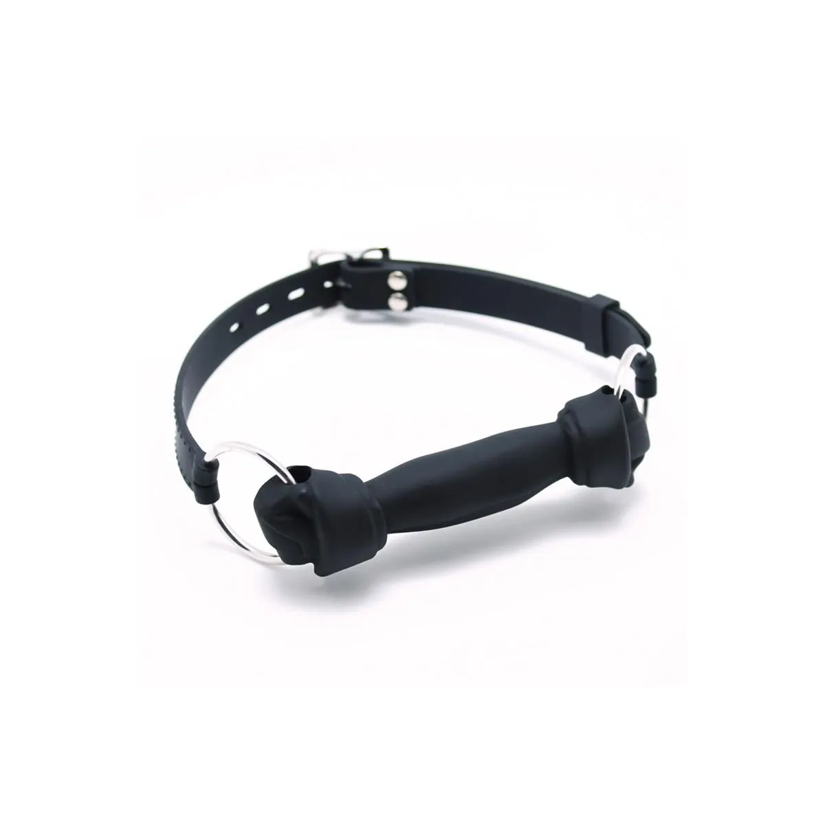 Mundknebel mit Hundeknochen aus Silikon von Latex Play | Fesselliebe.de