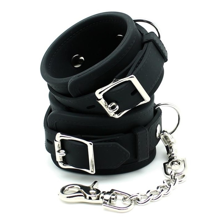 Handschellen aus Silikon von Latex Play | Fesselliebe.de
