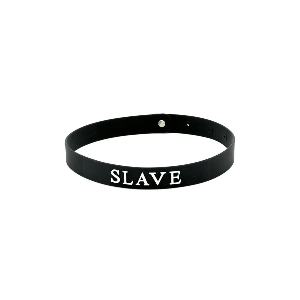 Halsband (SLAVE) aus Silikon von Latex Play | Fesselliebe.de