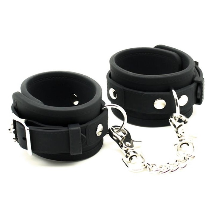 Handschellen Silikon von Latex Play | Fesselliebe.de