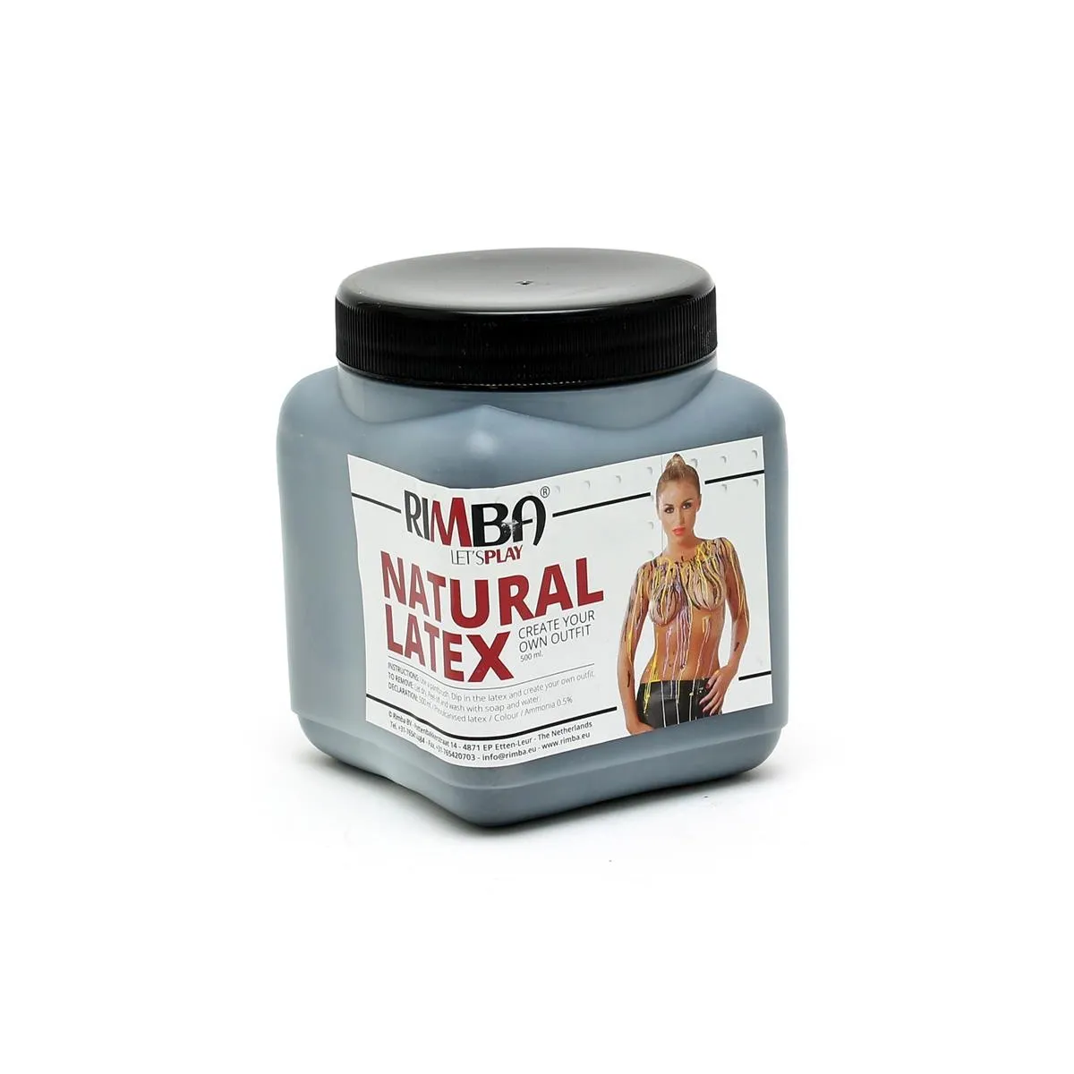 Flüssiglatex Schwarz 500 ml von Latex Play | Fesselliebe.de