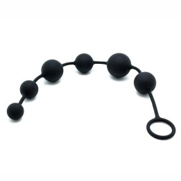 Analkugeln Silikon 40 cm von Latex Play | Fesselliebe.de