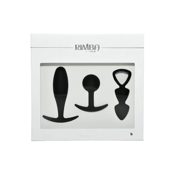 Set mit 3 Buttplugs Grösse S Basel von Rimba Toys | Fesselliebe.de