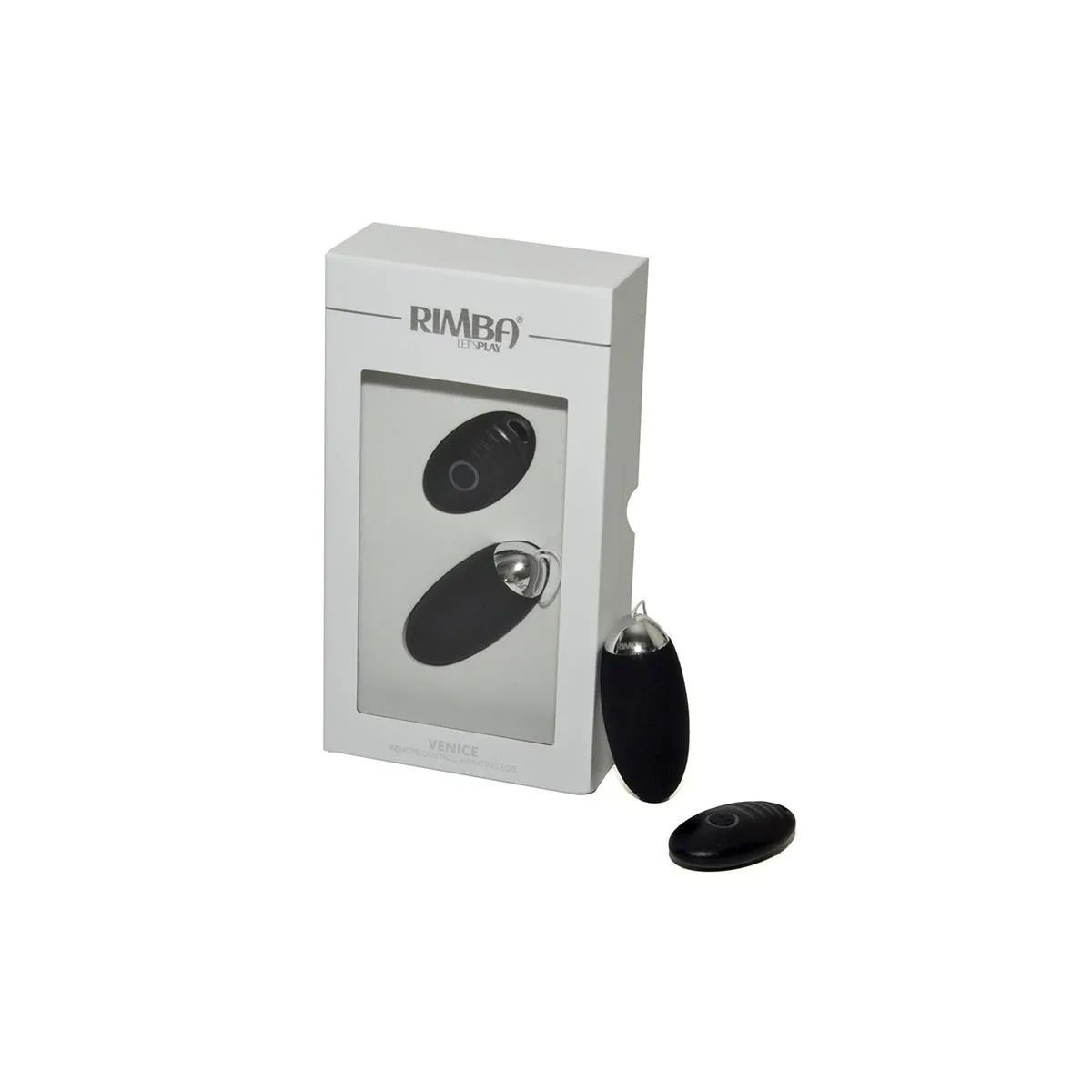 Eiervibrator mit Fernbedienung Venice Schwarz von Rimba Toys | Fesselliebe.de