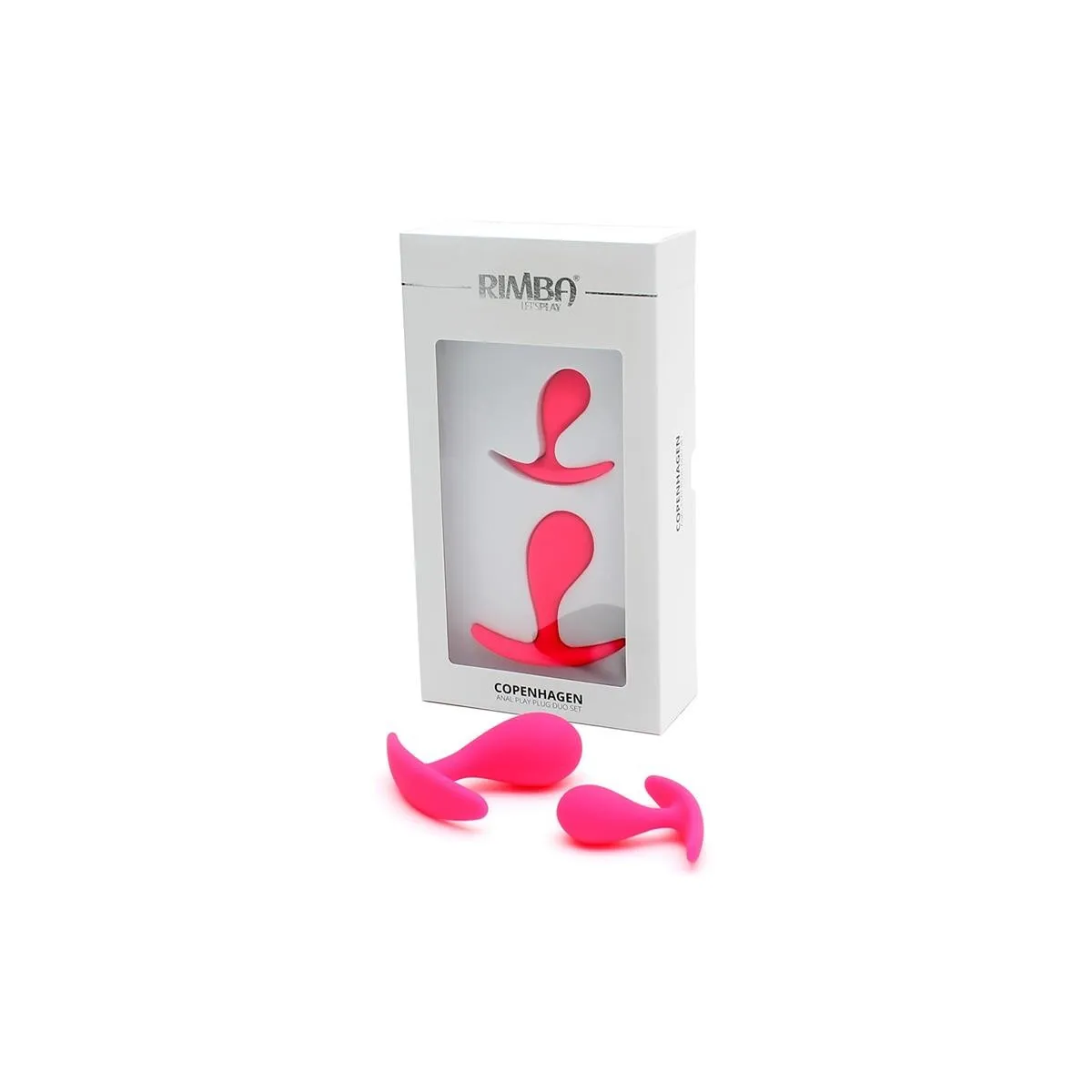 Anal-Plug-Duo-Set Copenhagen Rosa von Rimba Toys | Fesselliebe.de